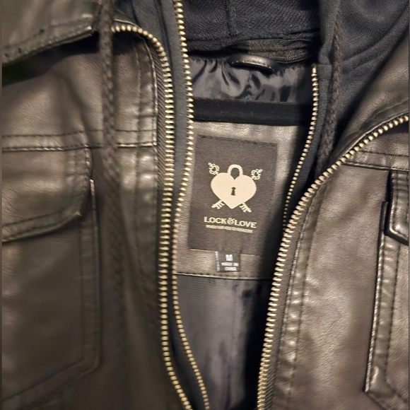 Faux Leather Jacket - Picture 1 of 3